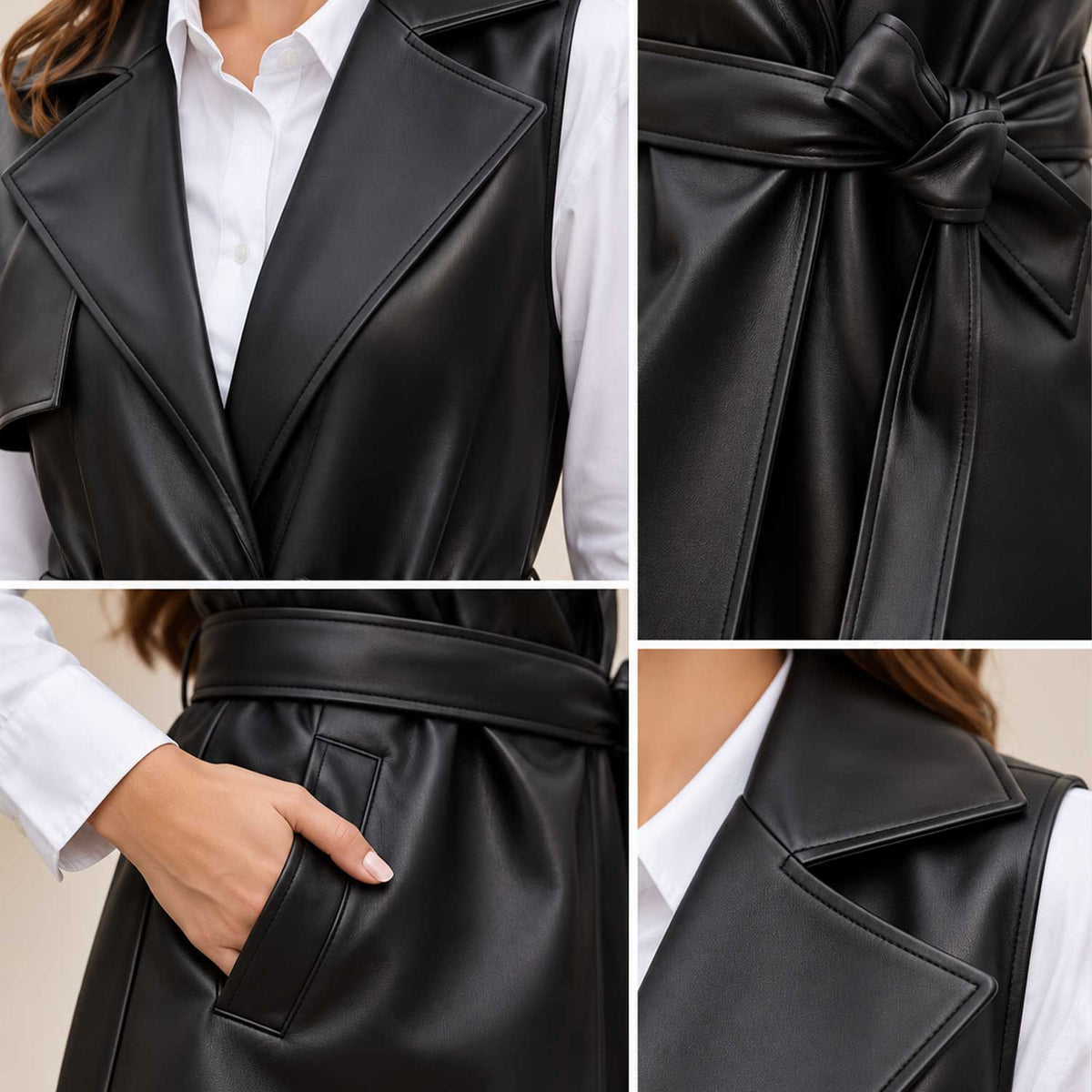 leather vest women

sheepskin vest

long leather vest

black leather vest

womens waistcoat

belted leather vest

sleeveless leather

leather trench vest

womens long vest

genuine leather

leather waistcoat

longline vest

womens leather vest